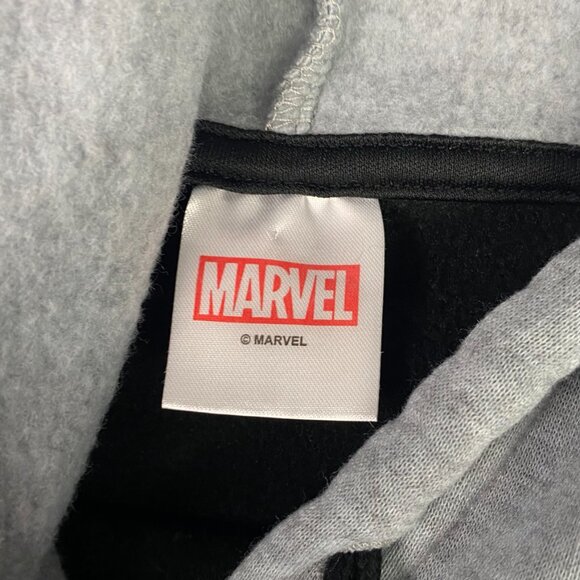 NWOT Venom Hoodie Men's Large Marvel Comics Black Gray - Picture 4 of 8